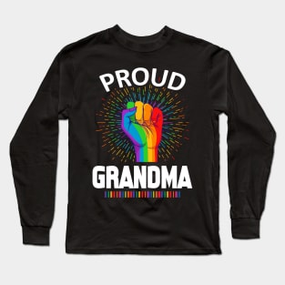 Proud Grandma Gay Lgbt Long Sleeve T-Shirt